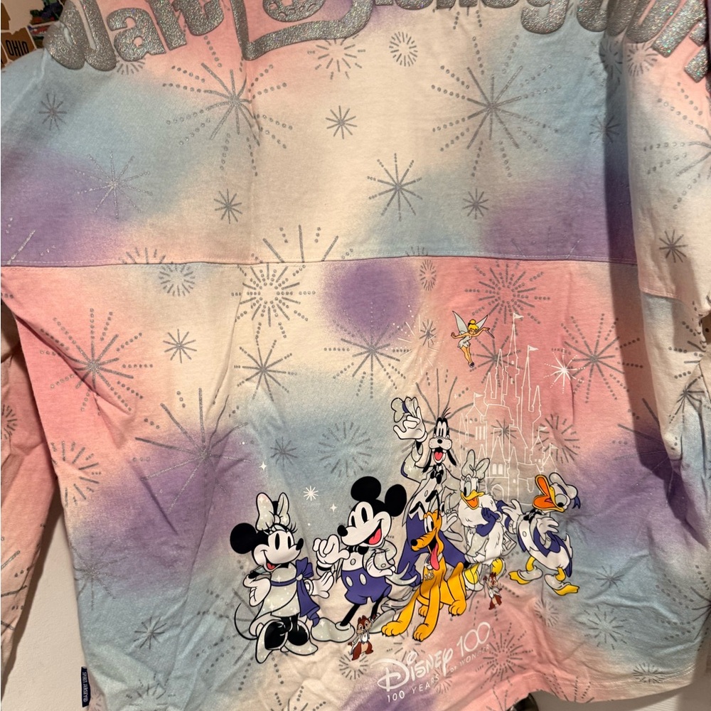 Disney 100 Multicolor Starburst Spirit Jersey - Picture 4 of 7